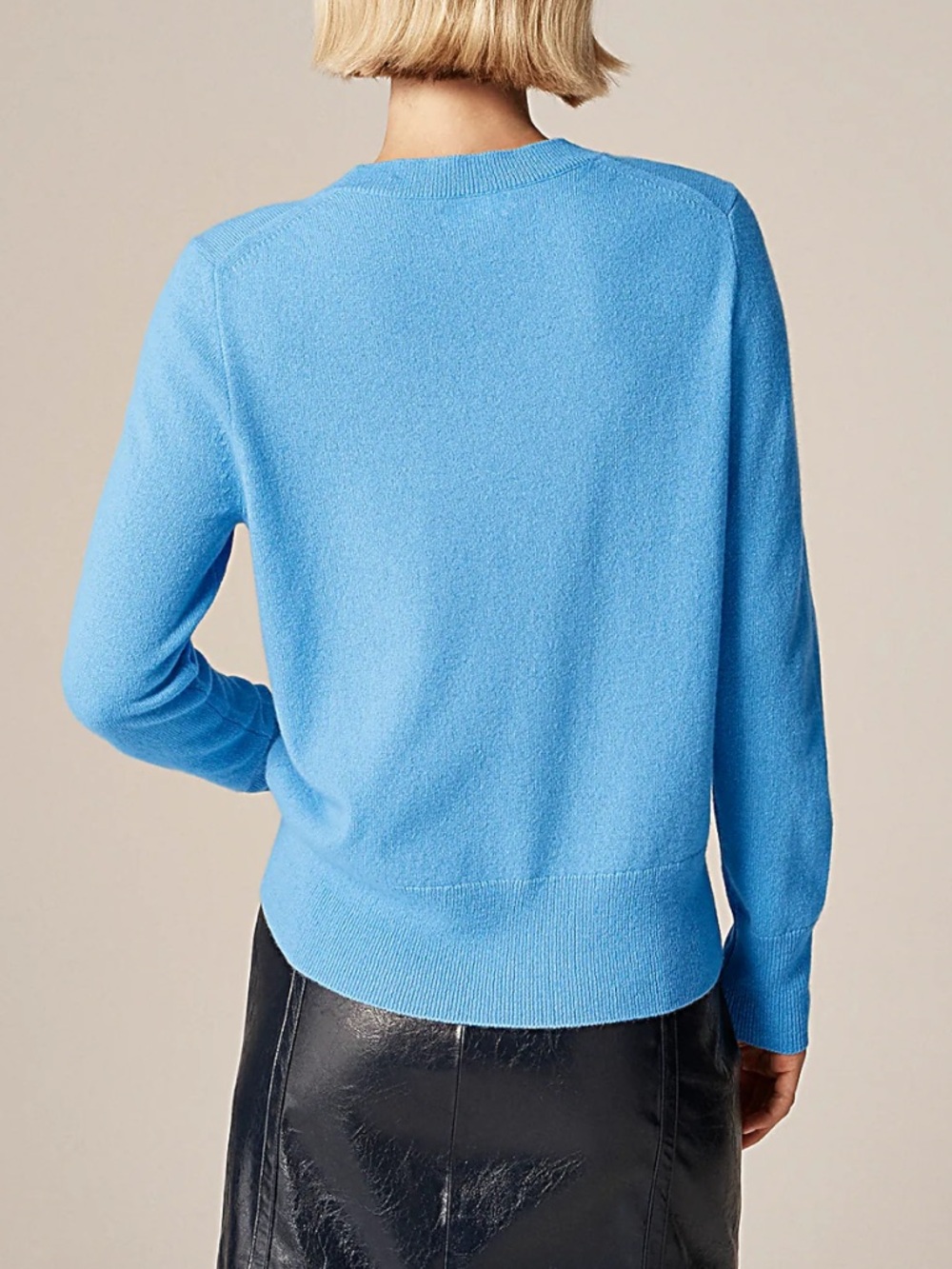 J. Crew Classic Fit Cashmere Crewneck Sweater M - Picture 3 of 9